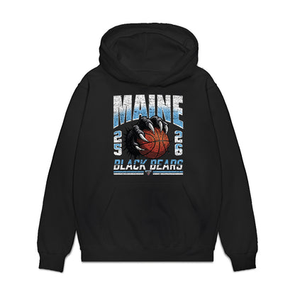 Maine - NCAA Women's Basketball : Emmie Streams - Vintage Basketball Premium Hooded Sweatshirt-0