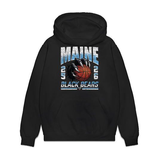Maine - NCAA Men's Basketball : Caleb Crawford - Vintage Basketball Premium Hooded Sweatshirt-0