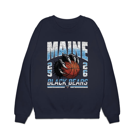 Maine - NCAA Women's Basketball : Lizzy Gruber - Vintage Basketball Premium Crewneck Sweatshirt-0