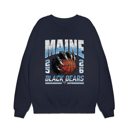 Maine - NCAA Women's Basketball : Olivia Alvarez - Vintage Basketball Premium Crewneck Sweatshirt-0