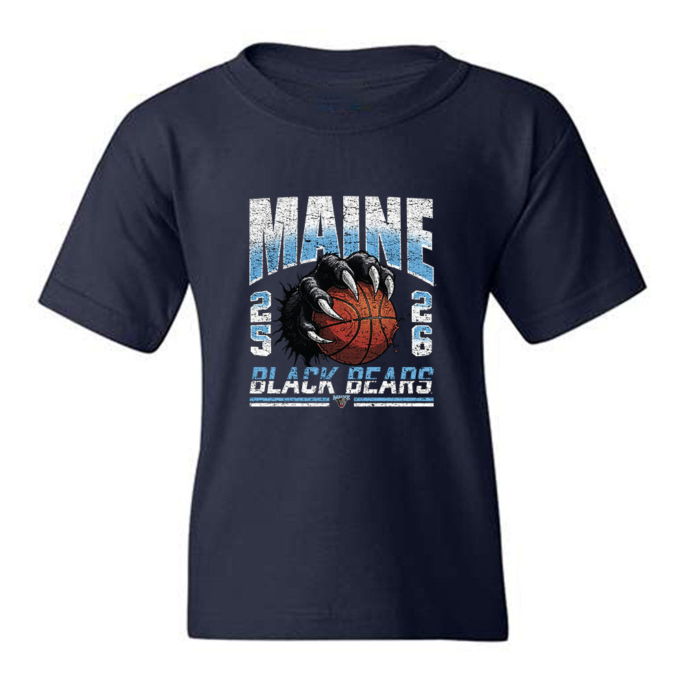 Maine - NCAA Women's Basketball : Bailey Breen - Vintage Basketball Youth T-Shirt-0