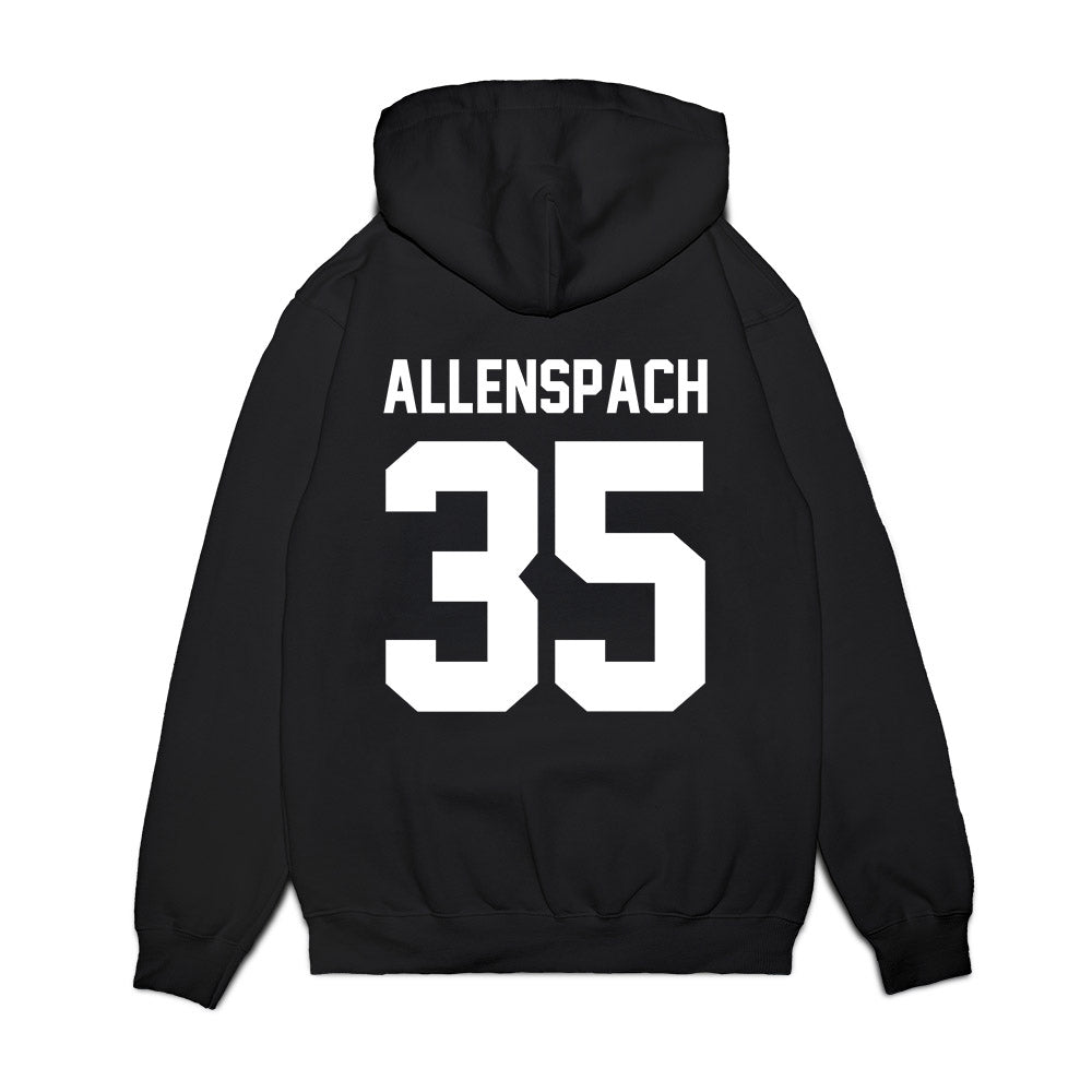 Samford - NCAA Men's Basketball : Riley Allenspach - Vintage Basketball Premium Hooded Sweatshirt-1
