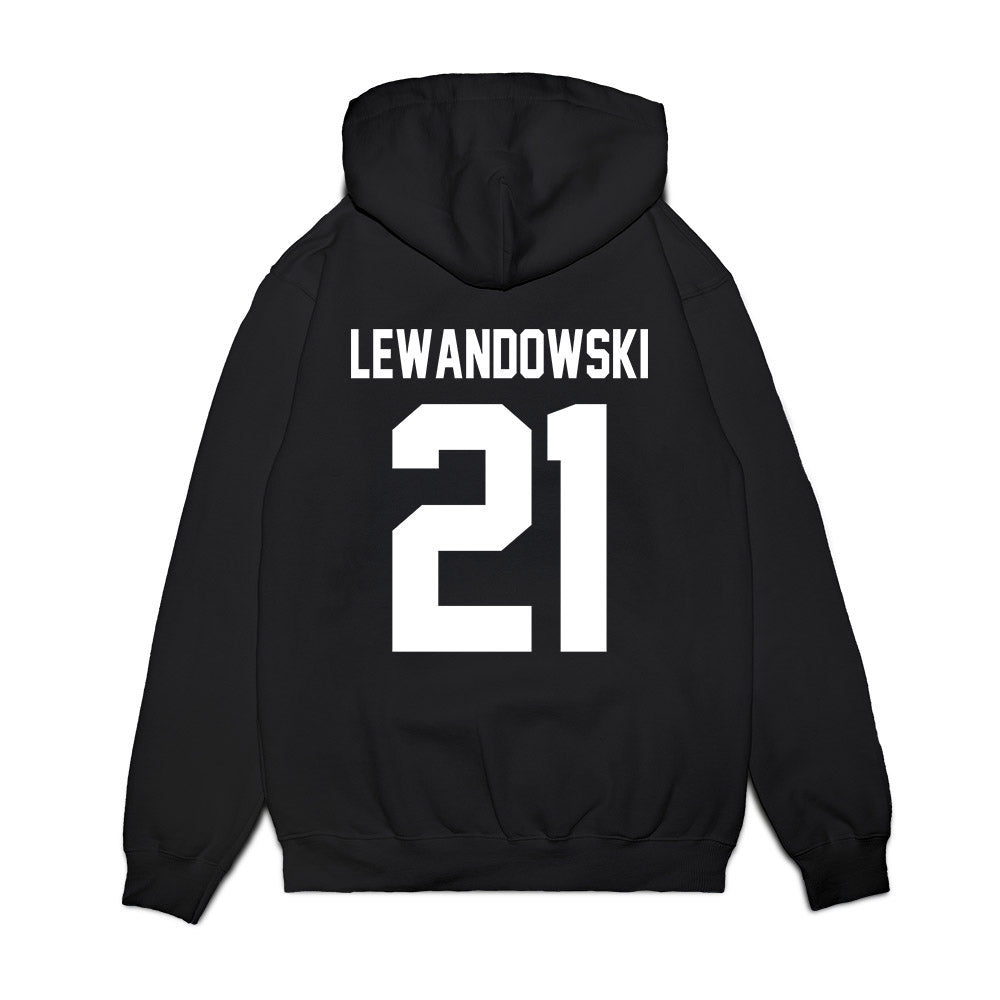 Samford - NCAA Women's Basketball : Kylee Lewandowski - Vintage Basketball Premium Hooded Sweatshirt-1