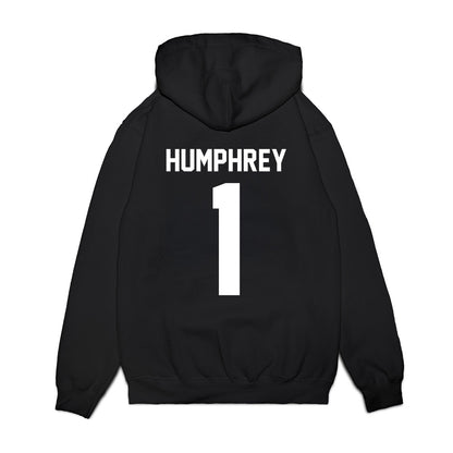 Samford - NCAA Men's Basketball : DaJion Humphrey - Vintage Basketball Premium Hooded Sweatshirt-1