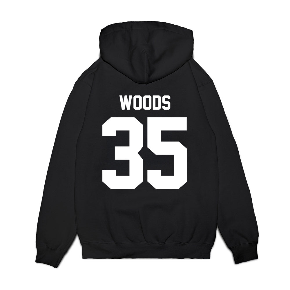 Samford - NCAA Women's Basketball : Alexis Woods - Vintage Basketball Premium Hooded Sweatshirt-1