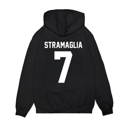 Samford - NCAA Men's Basketball : Paul Stramaglia - Vintage Basketball Premium Hooded Sweatshirt-1