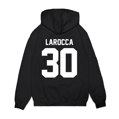 Samford - NCAA Men's Basketball : Owen LaRocca - Vintage Basketball Premium Hooded Sweatshirt-1