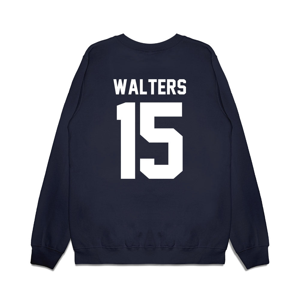 Samford - NCAA Men's Basketball : Grayson Walters - Vintage Basketball Premium Crewneck Sweatshirt-1