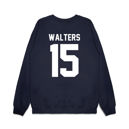 Samford - NCAA Men's Basketball : Grayson Walters - Vintage Basketball Premium Crewneck Sweatshirt-1