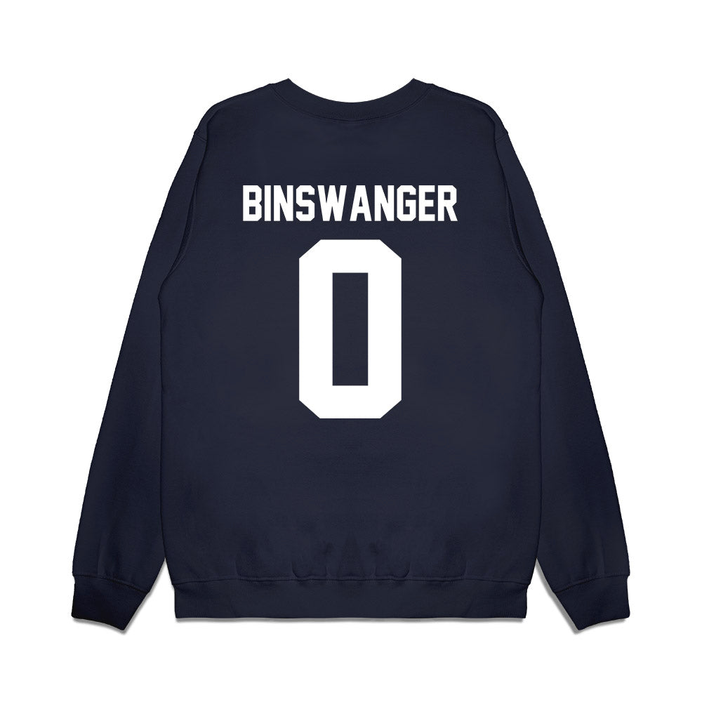 Samford - NCAA Women's Basketball : Paisley Binswanger - Vintage Basketball Premium Crewneck Sweatshirt-1