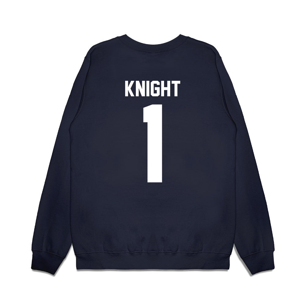 Samford - NCAA Women's Basketball : Jada Knight - Vintage Basketball Premium Crewneck Sweatshirt-1