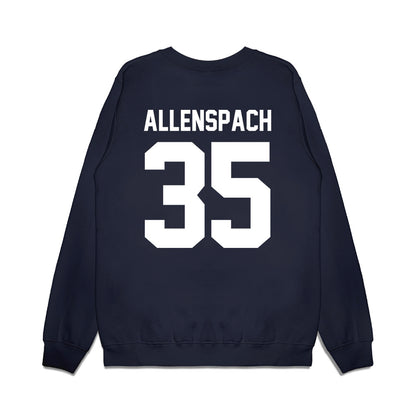 Samford - NCAA Men's Basketball : Riley Allenspach - Vintage Basketball Premium Crewneck Sweatshirt-1