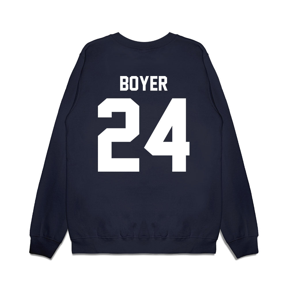 Samford - NCAA Men's Basketball : Brody Boyer - Vintage Basketball Premium Crewneck Sweatshirt-1