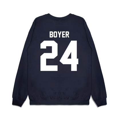 Samford - NCAA Men's Basketball : Brody Boyer - Vintage Basketball Premium Crewneck Sweatshirt-1