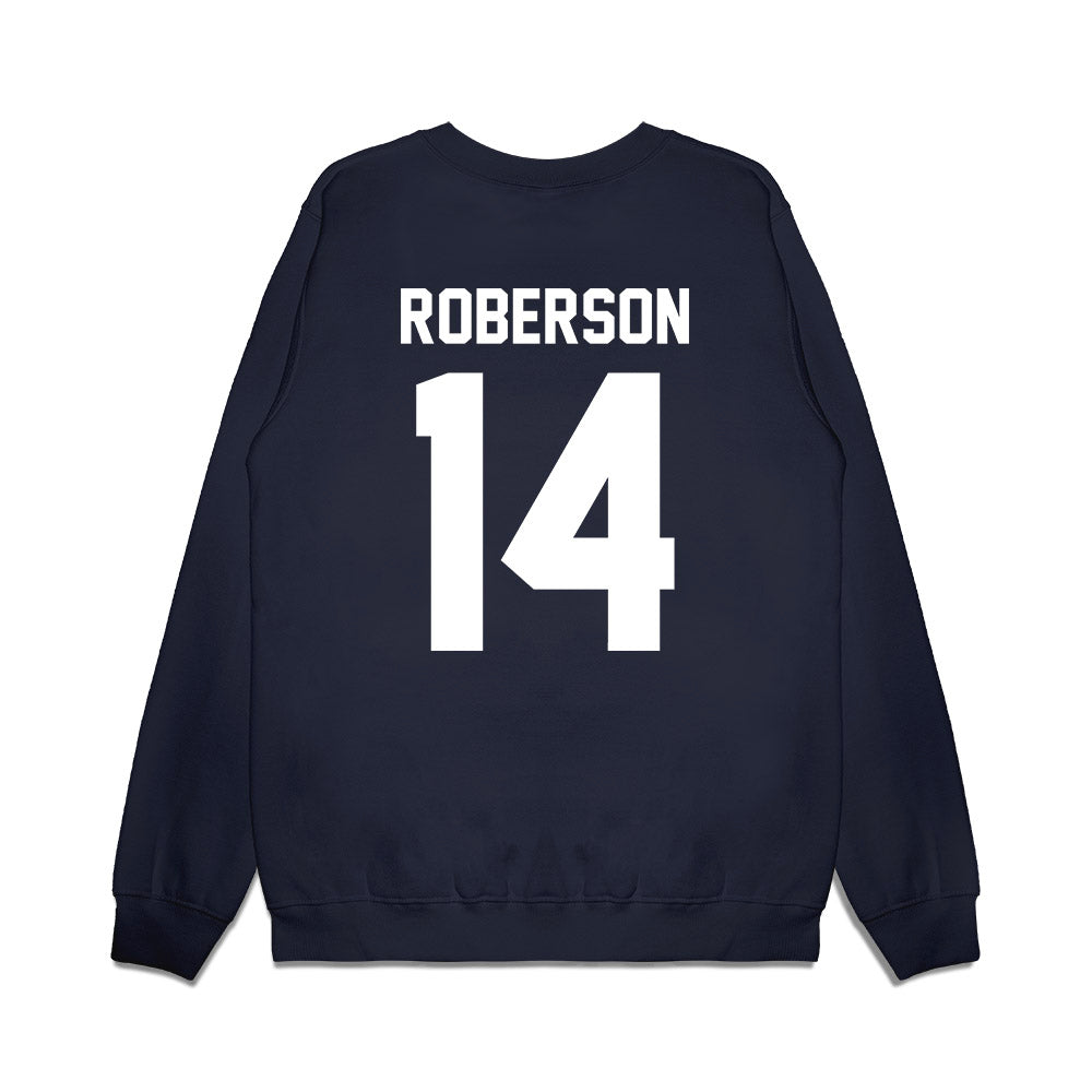 Samford - NCAA Women's Basketball : Makayla Roberson - Vintage Basketball Premium Crewneck Sweatshirt-1