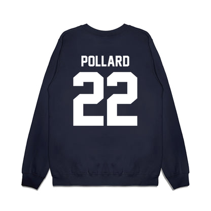 Samford - NCAA Men's Basketball : Jaxon Pollard - Vintage Basketball Premium Crewneck Sweatshirt-1