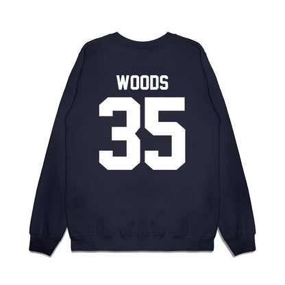 Samford - NCAA Women's Basketball : Alexis Woods - Vintage Basketball Premium Crewneck Sweatshirt-1