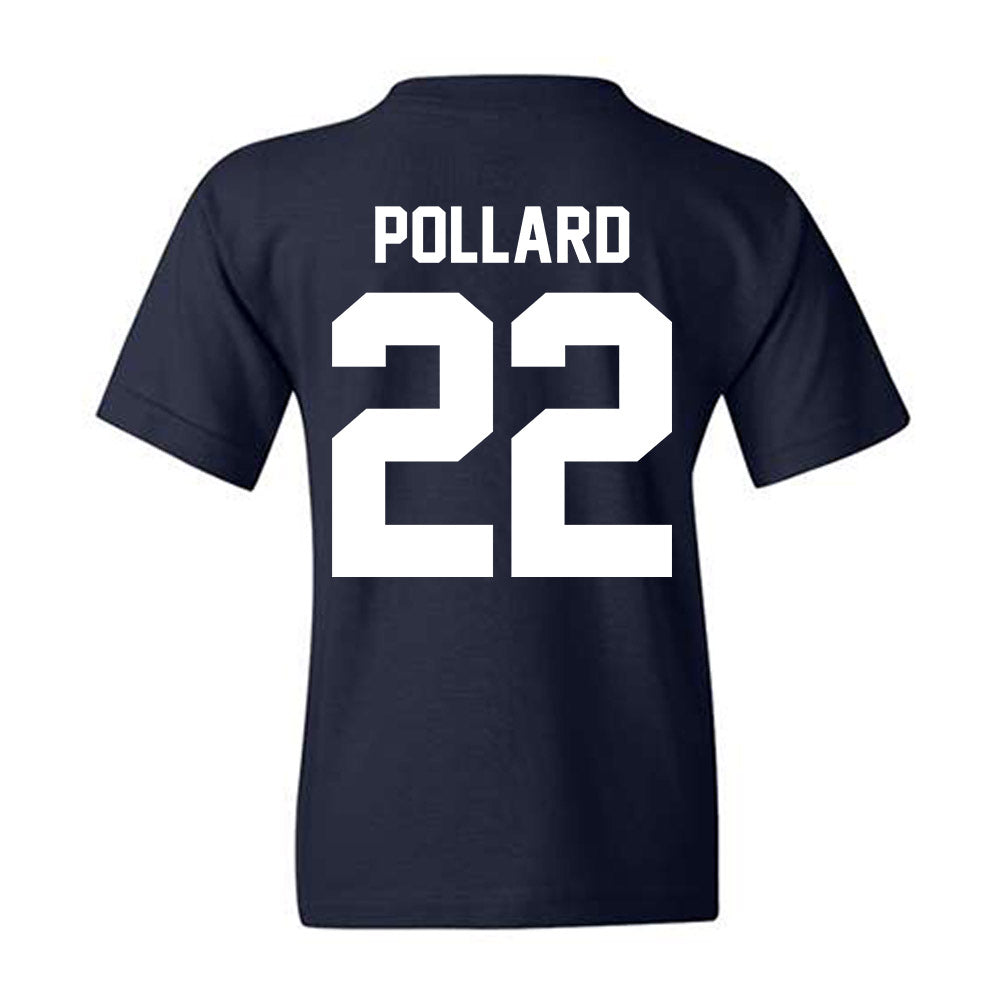 Samford - NCAA Men's Basketball : Jaxon Pollard - Vintage Basketball Youth T-Shirt-1