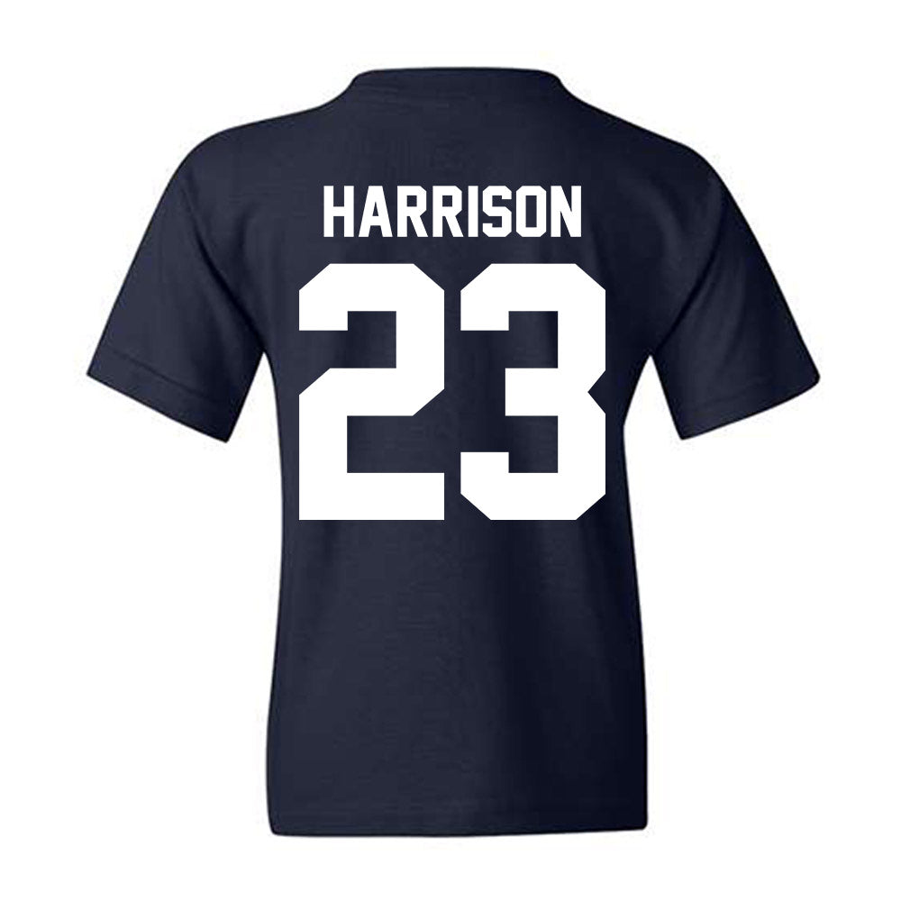 Samford - NCAA Men's Basketball : Caleb Harrison - Vintage Basketball Youth T-Shirt-1