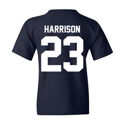 Samford - NCAA Men's Basketball : Caleb Harrison - Vintage Basketball Youth T-Shirt-1