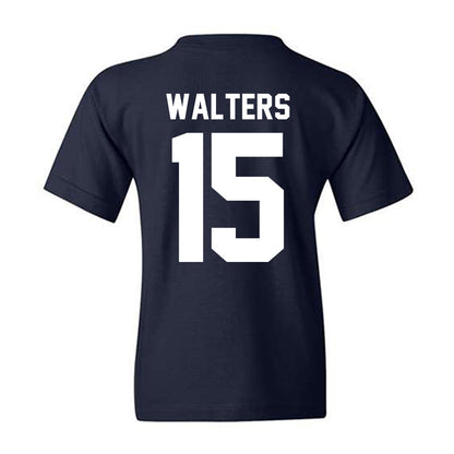 Samford - NCAA Men's Basketball : Grayson Walters - Vintage Basketball Youth T-Shirt-1