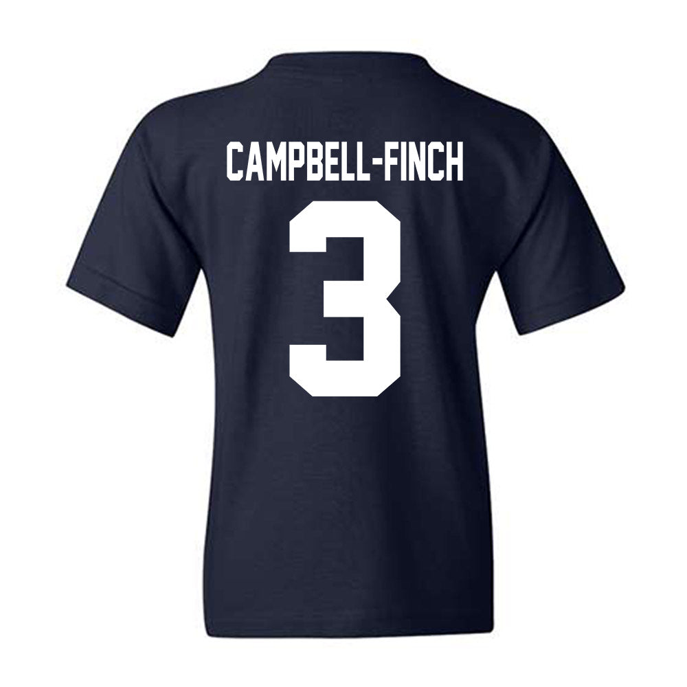 Samford - NCAA Men's Basketball : Isaiah Campbell-Finch - Vintage Basketball Youth T-Shirt-1
