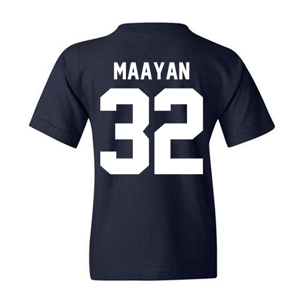 Samford - NCAA Women's Basketball : Yael Maayan - Vintage Basketball Youth T-Shirt-1