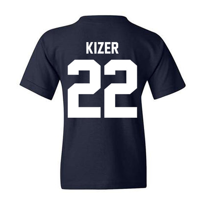 Samford - NCAA Men's Basketball : Thomas Kizer - Vintage Basketball Youth T-Shirt-1