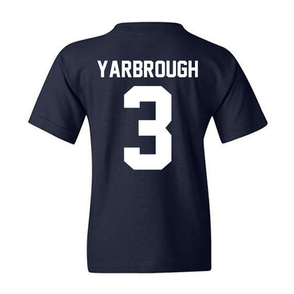 Samford - NCAA Women's Basketball : Kaylee Yarbrough - Vintage Basketball Youth T-Shirt-1