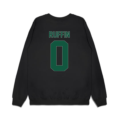 Cleveland State - NCAA Women's Basketball : Queen Ruffin - Vintage Shersey Premium Crewneck Sweatshirt-1