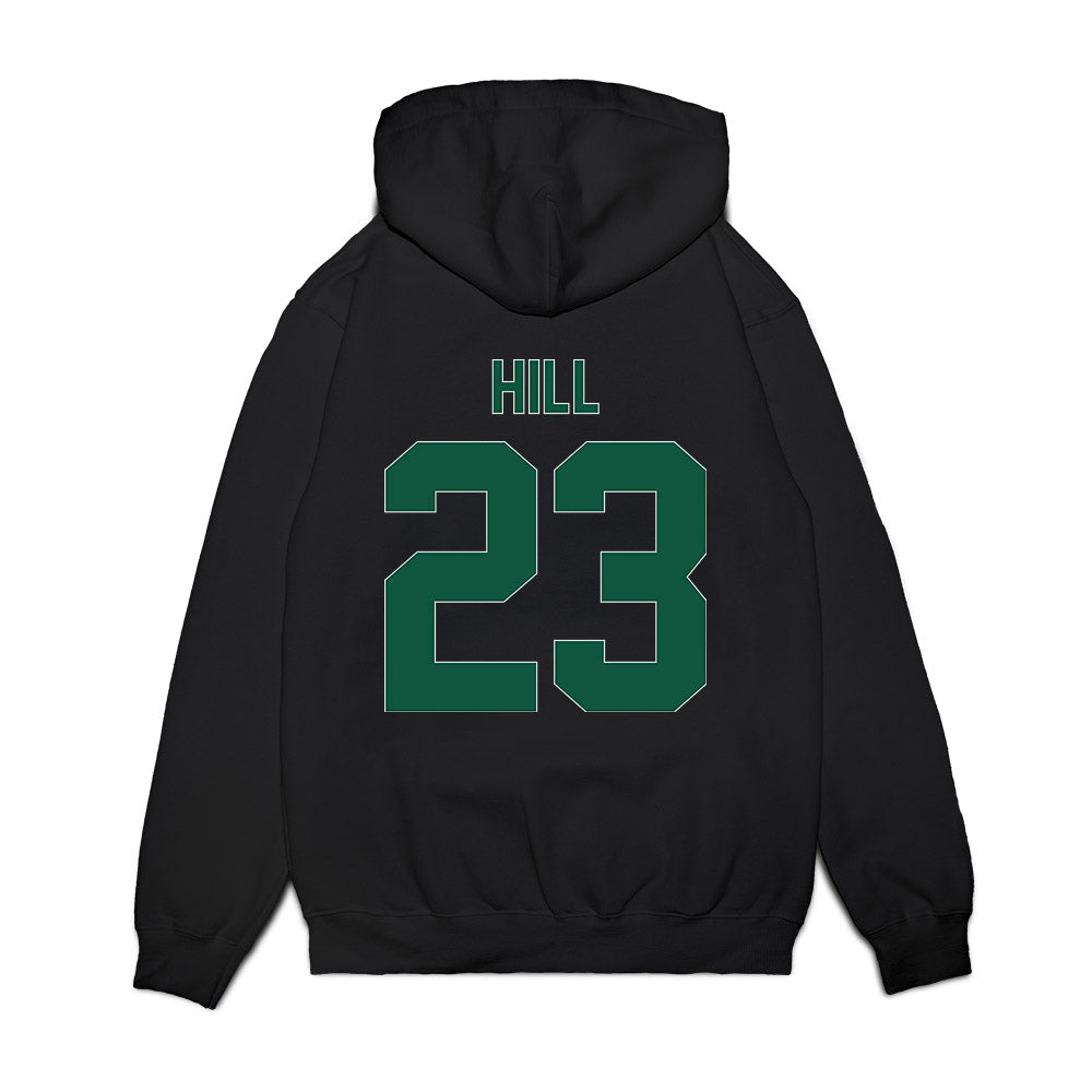 Cleveland State - NCAA Men's Basketball : Manny Hill - Vintage Shersey Premium Hooded Sweatshirt-1