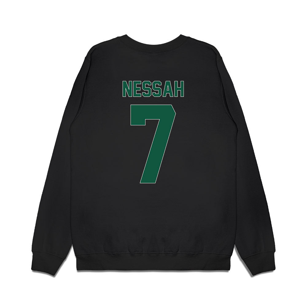 Cleveland State - NCAA Men's Basketball : Dayan Nessah - Vintage Shersey Premium Crewneck Sweatshirt-1