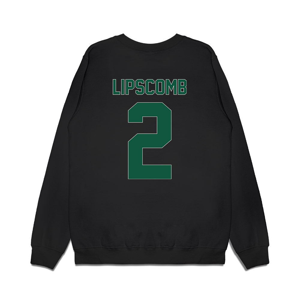 Cleveland State - NCAA Men's Basketball : Jaidon Lipscomb - Vintage Shersey Premium Crewneck Sweatshirt-1