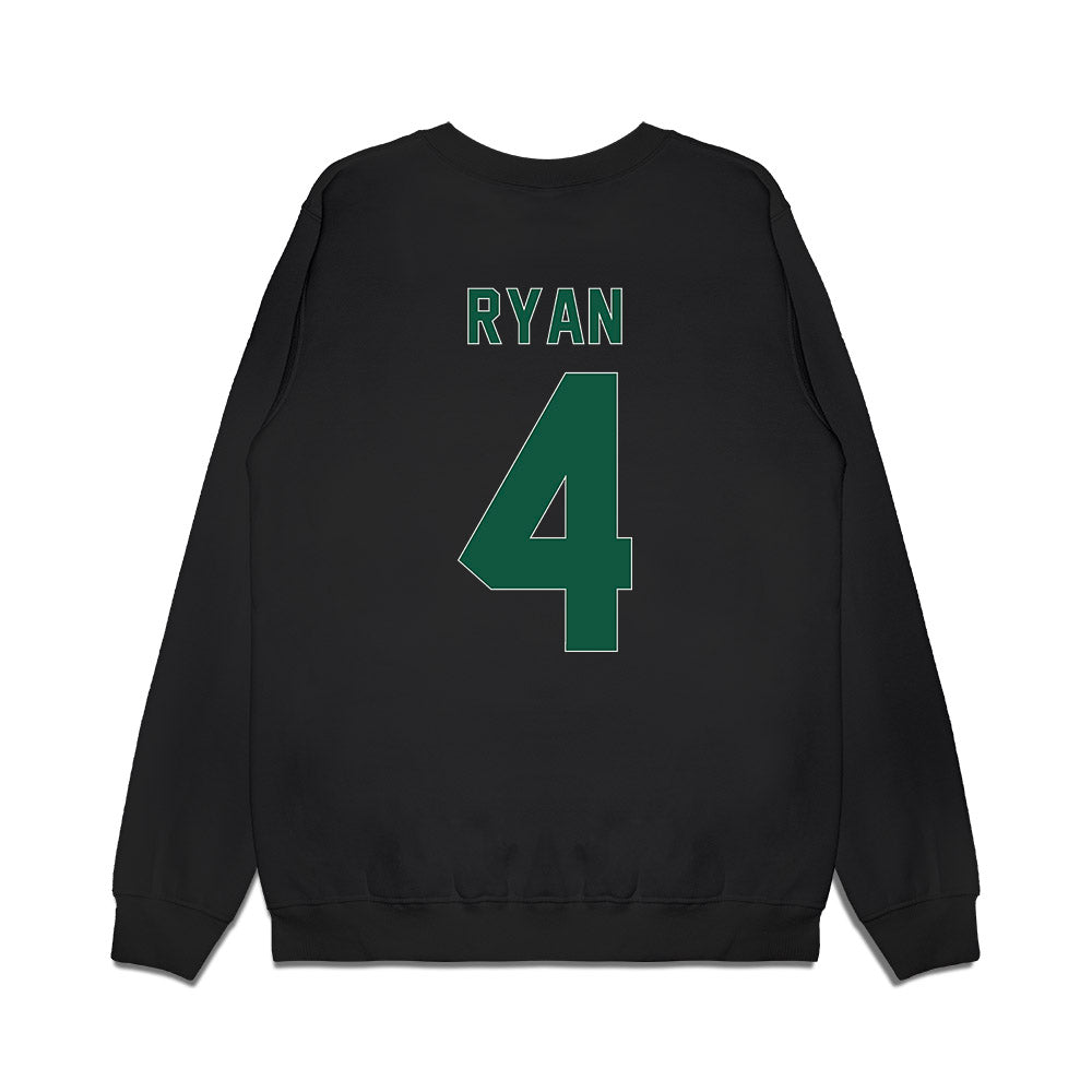 Cleveland State - NCAA Men's Basketball : Preist Ryan - Vintage Shersey Premium Crewneck Sweatshirt-1