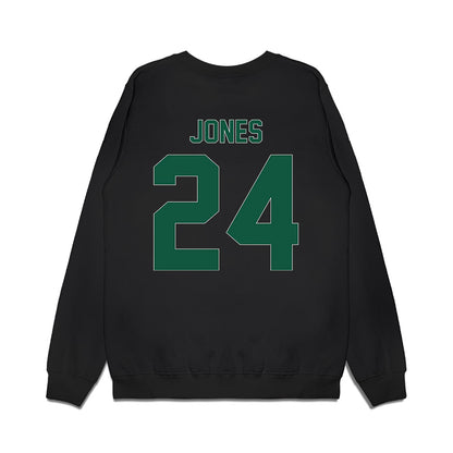 Cleveland State - NCAA Men's Basketball : kamari jones - Vintage Shersey Premium Crewneck Sweatshirt-1