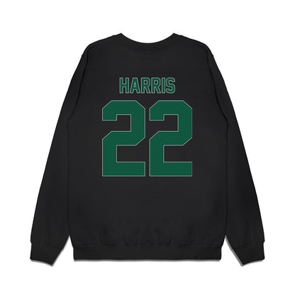 Cleveland State - NCAA Men's Basketball : Josiah Harris - Vintage Shersey Premium Crewneck Sweatshirt-1