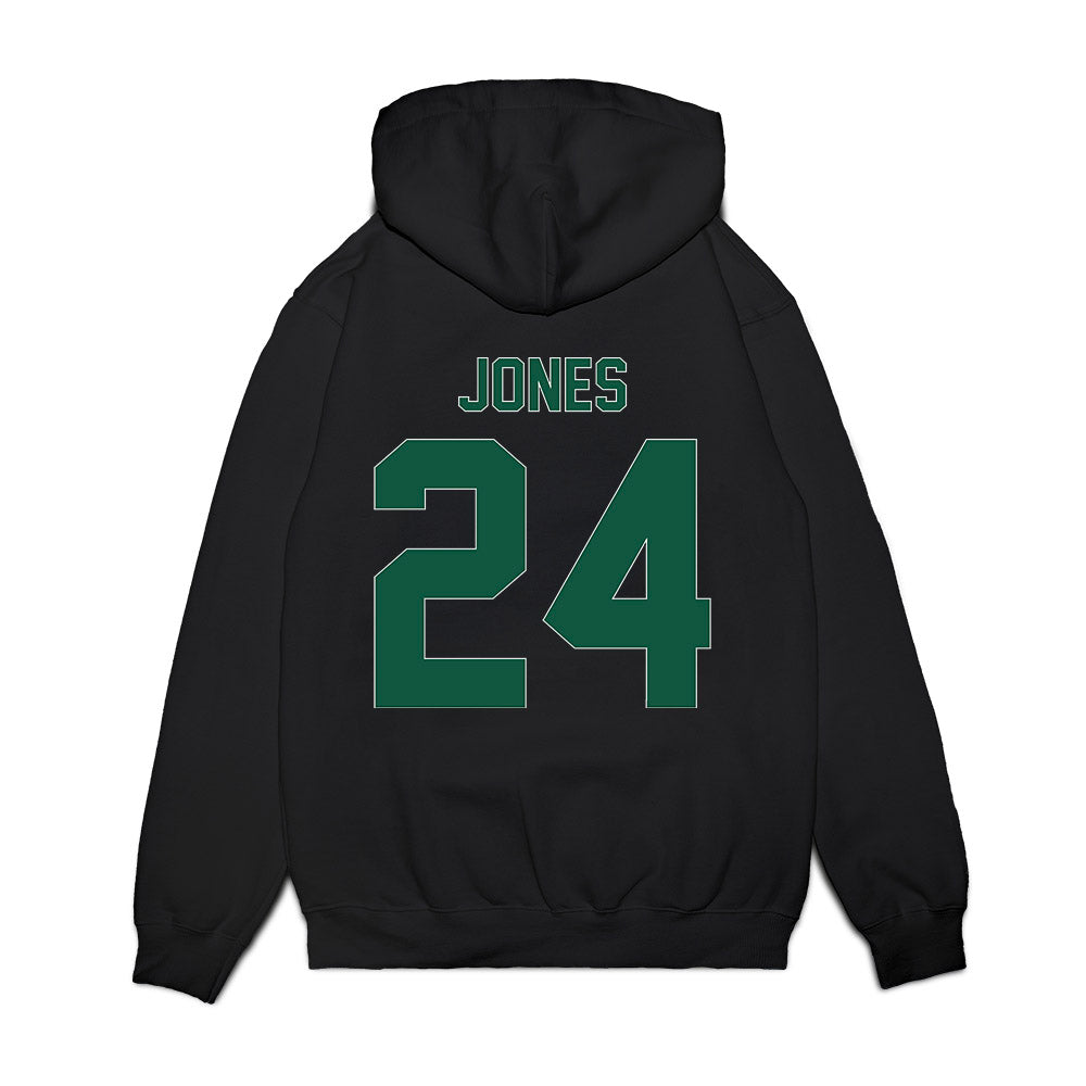 Cleveland State - NCAA Men's Basketball : kamari jones - Vintage Shersey Premium Hooded Sweatshirt-1