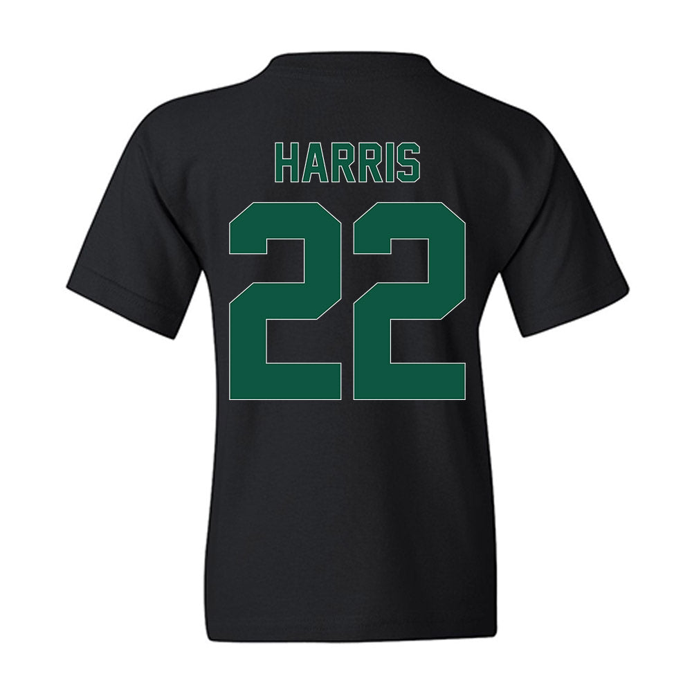 Cleveland State - NCAA Men's Basketball : Josiah Harris - Vintage Shersey Youth T-Shirt-1