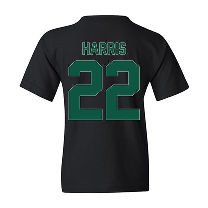 Cleveland State - NCAA Men's Basketball : Josiah Harris - Vintage Shersey Youth T-Shirt-1