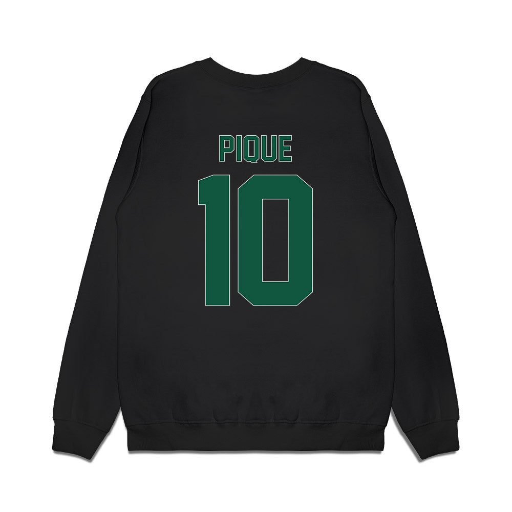 Cleveland State - NCAA Women's Basketball : Paula Pique - Vintage Shersey Premium Crewneck Sweatshirt-1