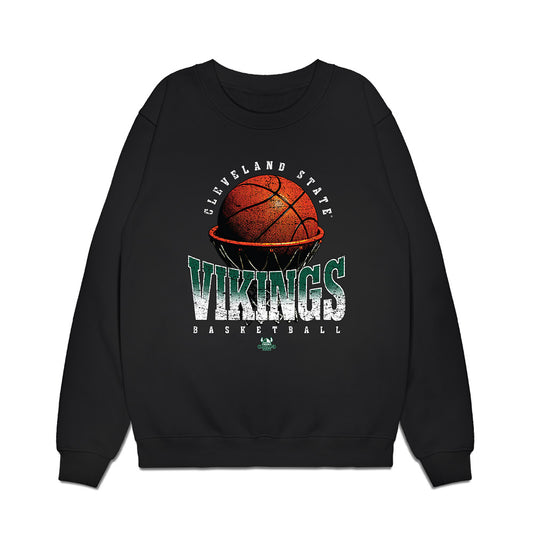 Cleveland State - NCAA Women's Basketball : Silvia Gonzalez Navarro - Vintage Shersey Premium Crewneck Sweatshirt-0