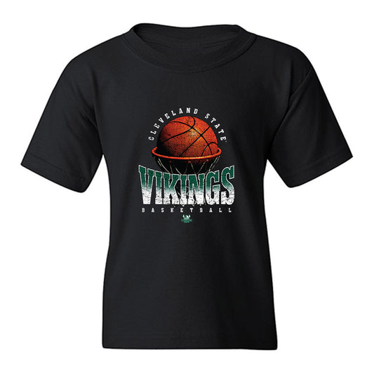 Cleveland State - NCAA Women's Basketball : Silvia Gonzalez Navarro - Vintage Shersey Youth T-Shirt-0