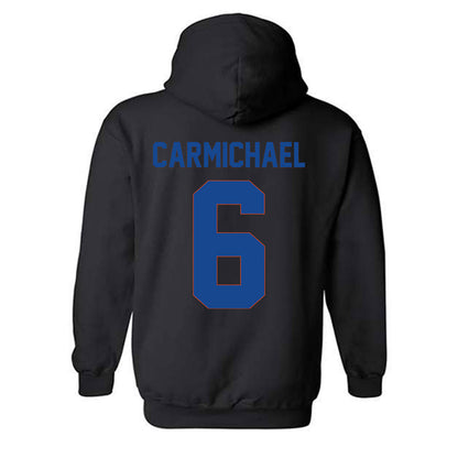 Boise State - NCAA Men's Basketball : Pearson Carmichael - Vintage Shersey Hooded Sweatshirt-1