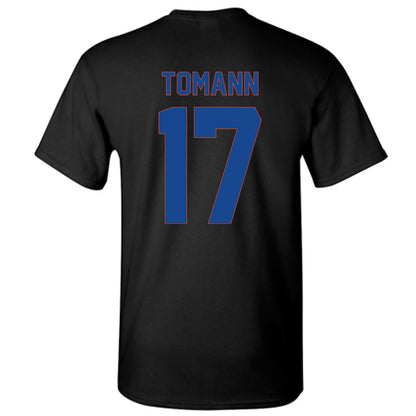 Boise State - NCAA Men's Basketball : Kaur Tomann - Vintage Shersey T-Shirt-1