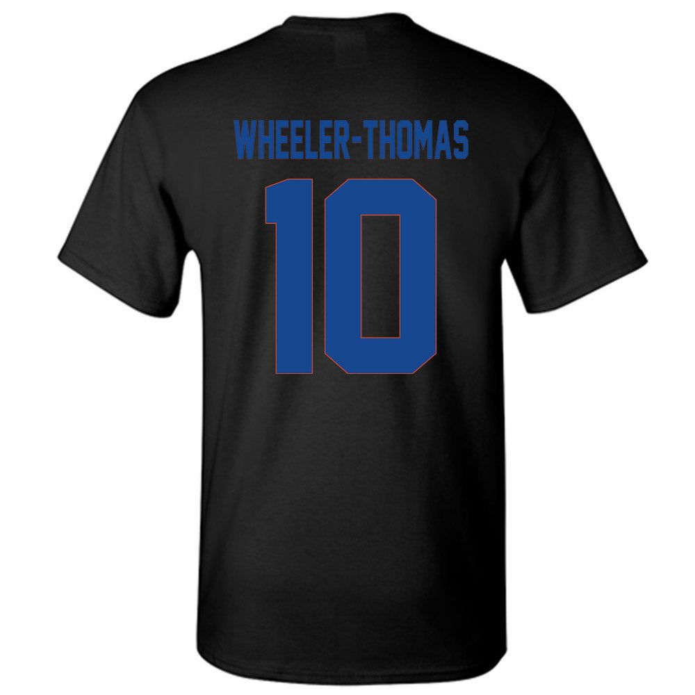 Boise State - NCAA Men's Basketball : Damari Wheeler-Thomas Wheeler-Thomas - Vintage Shersey T-Shirt-1