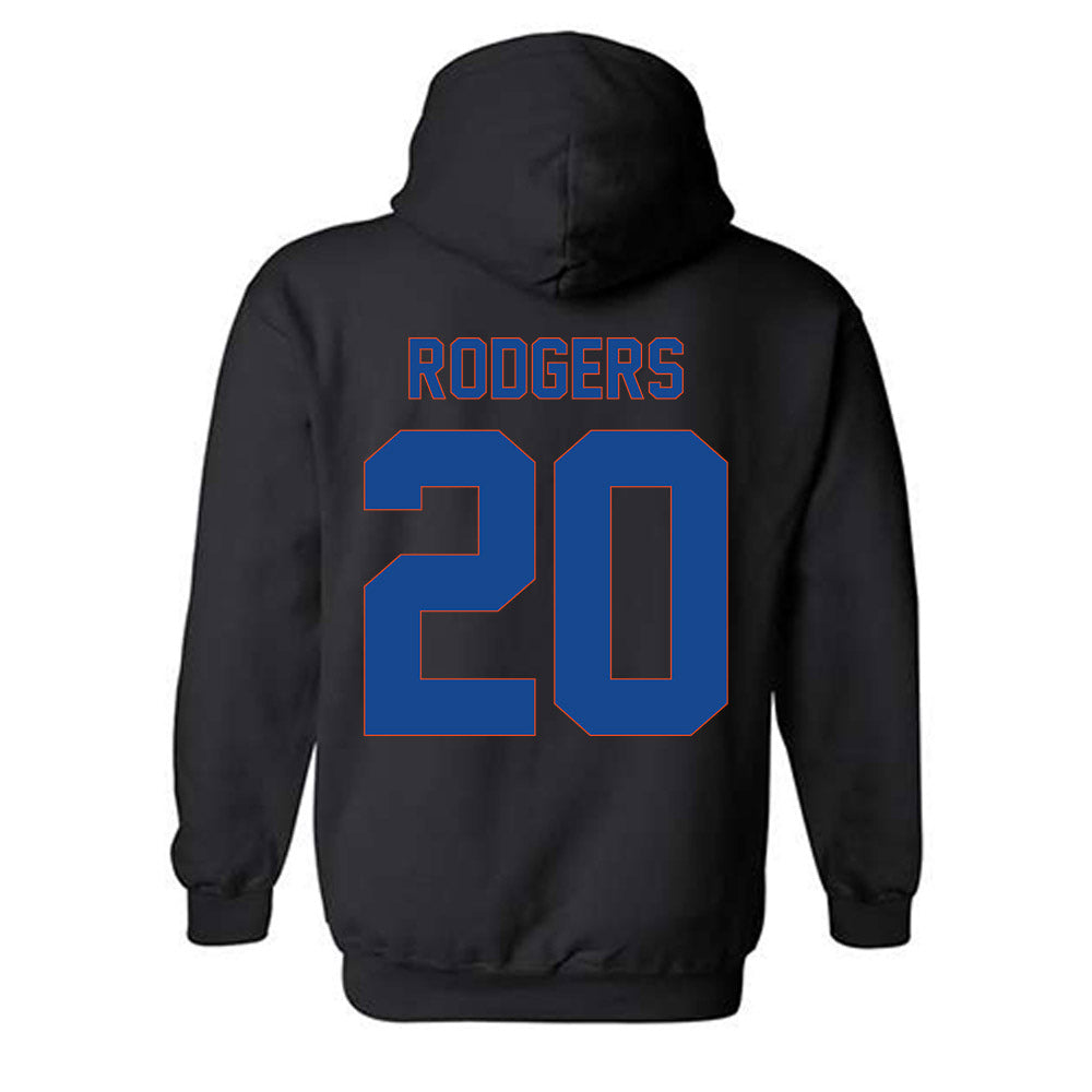 Boise State - NCAA Men's Basketball : Ty Rodgers - Vintage Shersey Hooded Sweatshirt-1