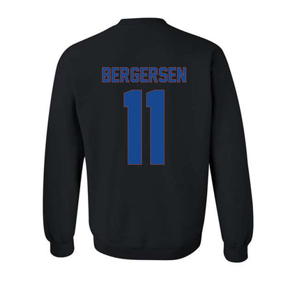 Boise State - NCAA Men's Basketball : Ray Bergersen - Vintage Shersey Crewneck Sweatshirt-1