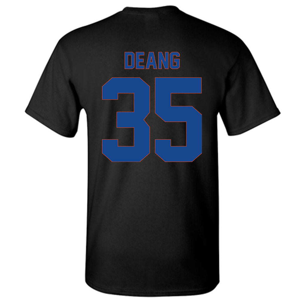 Boise State - NCAA Men's Basketball : Jikany Deang - Vintage Shersey T-Shirt-1
