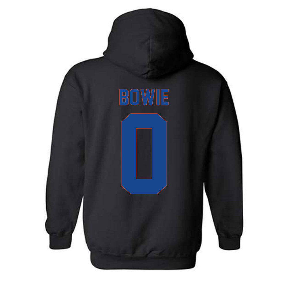 Boise State - NCAA Men's Basketball : Julian Bowie - Vintage Shersey Hooded Sweatshirt-1