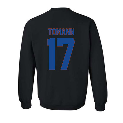 Boise State - NCAA Men's Basketball : Kaur Tomann - Vintage Shersey Crewneck Sweatshirt-1